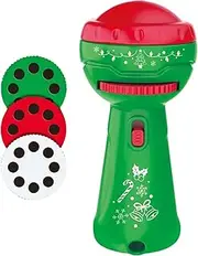 Christmas Flashlight Projector, Early Education Projector Toy, 24 Christmas Patterns Flashlight Projector, Bedtime Cognition Fun Torch Toys for Children