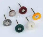 Polishing Wheel Buff Buffing Pad Brush Mixed For Rotary Disc Polish Drill Bits
