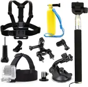 Kit de Accesorios para Cámara de Accion Compatible con Gopro Hero 12 11 10 9 8
