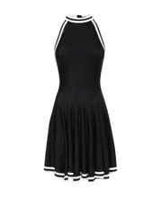 Mesh knitted dress FR34,FR36,FR38 Black