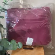New Pillow Top LapTop Study Work Reading Desk For Bed Red Burgundy Light up