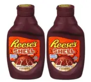 Reese's Shell Chocolate & Peanut Butter Ice Cream Topping