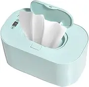 LAPOOH Baby Wipe Warmer with Digital Display Large Capacity Baby Wet Wipes Warmer Dispenser USB Powered, Adjustable Temperature Heating