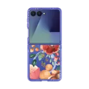 Galaxy Z Flip7 Impact Magnetic Case Clear 3 Vintage Posh Android case