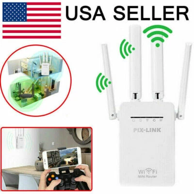 Wifi Range Internet Extender 1200Mbps 5G Wireless Repeater Signal Booster Router