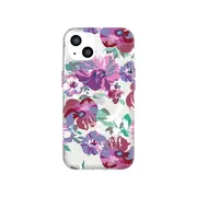 Tech 21 EvoArt w/ MagSafe Case For iPhone 13 - FB Purple Anemone