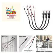 3PCS RJ11 Replacement Mirror Wire Power Cord for Uniden Radar Detectors，Fits ...