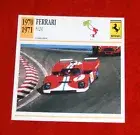 1970-71 Ferrari 512M Compitizione - Edito-Service, SA collector card