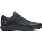 【UNDER ARMOUR】UA 男 CHARGED DRAW 2 寬楦高爾夫球鞋 運動鞋_3026401-003(黑)