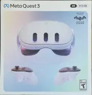 New Meta Quest 3 512GB All-In-One Headset - White + Get Batman: Arkham Shadow