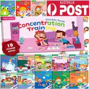 20PCS Quiet Book Montessori Educational Learning Sensory Kids Gifts Toddler Toys