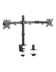 [KG] Activiva 13" to 32" Double Monitor Screen Bracket Tilt/Rotate Arm for Desk Mount
