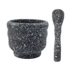 Manual Garlic Masher Spice Grinding Set Portable Garlic Mashing Pot Multipurpose