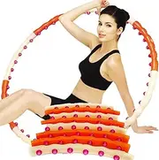 Dynamic Magnetic Hula Hoop Workout Fitness Diet Exercise 2.6lb Step 1