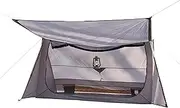 Nature Link Sirius Two Ultralight Bushcraft Shelter, Waterproof 2 Person Backwoods Bungalow Baker Tent, 3 Season Single Wall Trekking Pole Tent for Backpacking, Hiking, Camping, Bushcraft