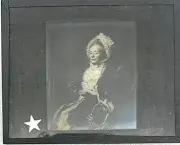 Magic Lantern Slide Pageant of America Mrs Seymour Fort Painting