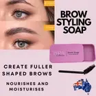 3D Eyebrow Shaping Soap Styling Gel Long Lasting Eye Brow Makeup with Brush