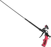 25inch Extended Foam Dispensing Gun - Non-Stick Coated Basket,Expanding Spray Application Applicator,Insulating Foam Sealant Sprayer Pu Foaming Applicator for Caulking, Filling, Sealing