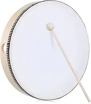 LALADEFIEE Timber Hand Drum Percussion Instrument Singing Drum for Parties and Performances