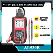 OBD2 Scanner 3 in1 Code Reader 12V Battery Tester DC AC Avometer Electrical Test