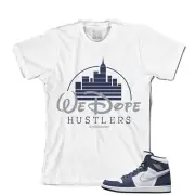 Tee to match Air Jordan Retro 1 High JPN.CO Midnight Navy. We Dope Tee