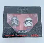STAR WARS black series titanium Helmets BOX#2 Captain Phasma Storm NEW ❤️sj11h2s