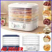 2024 5 Trays Food Dehydrator Commercial Dryer Maker Fruit Jerky Meat Dehydrator