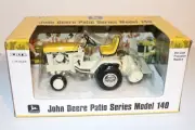 John Deere 140 Yellow Patio Lawn & Garden Tractor Tiller Precision New ERTL 1/16