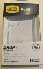 New In Box Original OtterBox React Series. Clear Fits Samsung Galaxy A03s