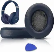 Replacement Ear Pads Cushions For Beats Studio 2 & Studio 3 Wired & Wireless Headphones Navy Blue