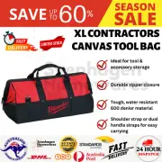 MILWAUKEE XL CONTRACTORS CANVAS TOOL BAG 48553530