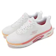 Skechers Go Run Arch Fit-Day Break White Hot Coral Women Running 128957-WCRL