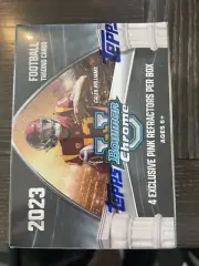 2023 Topps Bowman Chrome University Football Blaster Box