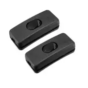 Inline Lamp Switch,In-line Cord Light Lamp Switch,on Off Switch 2Pcs 2A/250VAC