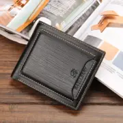 Leather Slim Wallets Bifold Cash Card Holder Purse Front Pocket for Men Gift