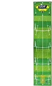 Golf Putting Mat | 1.6 x 7.8 ft Golf Green Mat - Portable Pad with Anti-Slip Bottom for Indoor, Outdoor, Home, Backyard