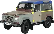 Scale Finished Model Car 1:18 Scale for Land Rover Defender 90 Alloy Die-cast Metal Simulation Mini Car Model Toy Gift Miniature Replica Car