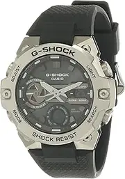 [Casio] GSTB400-1A Mens Black Analog/Digital Watch with Black Band