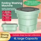 Mini Folding Portable Laundry Machine Washing Machine Bucket Clothing Washing AU