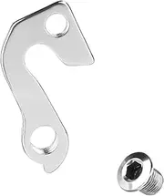 Derailleur Hanger, Aluminum Alloy Rear Derailleur Hanger 94 Bike Tail Hook for GT, Aggressor, Avalanche, KHS, Timberline, Kestrel, Kettler, Mongoose Mountain Road Bicycles MTB Parts (Silver)