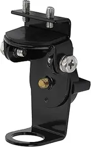 Antenna Bracket for Car Radio with 180 Degree Rotation, Sturdy, Easy Installation Kit, Anti Scratch Pad, Black