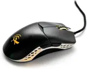 Ducky Feather Gaming Mouse Ultra-Light 65g PixArt PMW3389 7-Button B&W Kailh