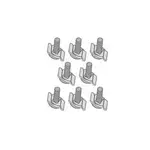 Yakima LockNLoad Universal Track Bolt Kit (M6 X 25mm) - 8880676