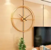 Handmade Large Wall Clock 91 cm Metal Industrial Vintage French Provincial