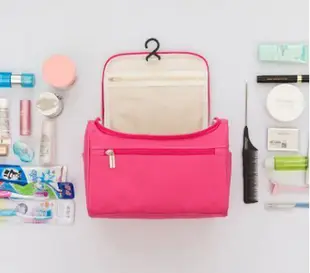 【現貨】純色盥洗包 時尚手提化妝洗漱包 旅行旅遊 旅行收納袋 收納包 防水收納袋 包中包卡包 包包 行李箱