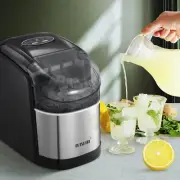 12KG Portable Ice Maker Machine, 9 Ice Cubes Ready in 6-13 Mins,2 Sizes Bullet S