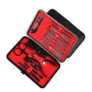 15PCS/Set Tools Pedicure Kit Stainless Steel Nail Grooming Clippers Manicure