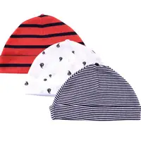 在飛比找momo購物網優惠-【Carter’s】新生兒純棉帽子3件組
