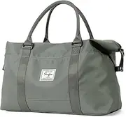 [SZLX] Travel Totes for Women Cabin Bags easyjet Underseat Ryanair Hand Luggage Carry On Bags for Planes Travel Bag Holdall Sport Duffel Bag Mens with Wet Pocket Weekend Overnight Bag Gym Bag Hospital Bag, J3-olive Green, 46x36x20cm
