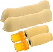 6pcs Crutch Accessories Crutches Cushions for Armpits and Hands Walker Handle Grips Cane Handle Grip Replacement Crutches Pads Cane Rubber Tips Crutches Accessories Cane Feet